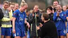 A win & a ring - Madsen enjoys 'surprise twist' on Everton comeback