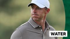 McIlroy finds water to derail opening Masters round