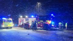 At least three killed in bus crash in Norway