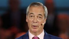 Nigel Farage accuses BBC of left-wing bias over director's former role