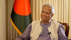 Bangladesh interim leader says he's 'dazzled' by task ahead