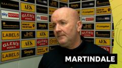 'I will never walk away' - Martindale's last interview as Livingston boss