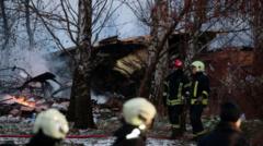 One dead and three injured in Lithuania plane crash