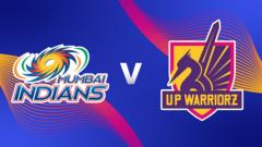 Mumbai Indians v UP Warriorz – WPL scorecard