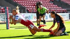 Wigan thrash Saints in opening Super Four game