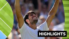 How Did Alcaraz Secure a Thrilling Wimbledon Final Spot Against Fritz?