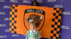 Seven-year-old Hull City superfan's TikToks a hit