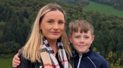 'Hero' boy saves mum who fainted at the wheel on Christmas trip 