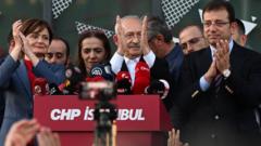 Canan Kaftancıoğlu, Kemal Kılıçdaroğlu ve Ekrem İmamoğlu 