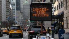 New York traffic falls after $9 congestion fee