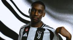 PSG forward Kolo Muani joins Juventus on loan