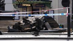 What Happened When a Car Overturned in Piccadilly Circus?