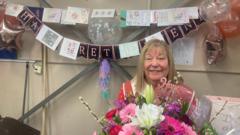 Factory worker retires after 63 years in same job