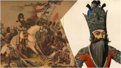 در دوران حکومت ناپلئون بر فرانسه، فتحعلی‌شاه قاجار بر ایران حکومت می‌کرد