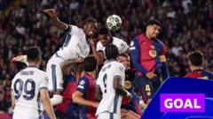 Dumfries grabs a second to put Inter 3-2 up against Barcelona