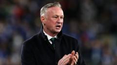 Northern Ireland to play Ukraine in Slovakia