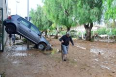 Spain floods: Before and after images show devastation