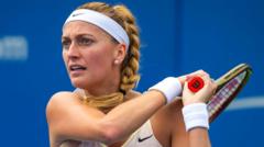 Kvitova to resume playing after birth of her son