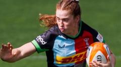 Wales winger Neumann extends Harlequins deal