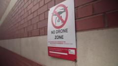 Drone-delivered weapons in jails a 'national security threat'