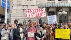 „Bravo, deco!”: Penzioneri podržali studente