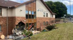 What Happened After a Car Crashed into a Care Home, Leaving Eight Hospitalized?