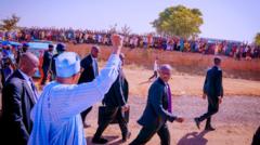 Aarẹ Buhari n jùwó si awọn eeyan