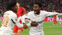 Holders Leverkusen knock 10-man Bayern out of German Cup