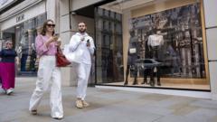 Shoppers in the UK