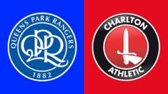 Pick of the stats: Queens Park Rangers v Charlton Athletic