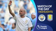Watkins & Villa spoil Guardiola's final Man City match