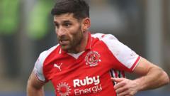 Veteran striker Evans extends Fleetwood stay