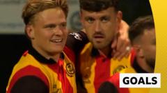 Watch: Partick Thistle hit back to beat Airdrie