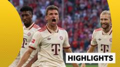 Muller marks Bayern win over Freiberg with 150th league goal