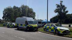 Arrests made after three people stabbed in park