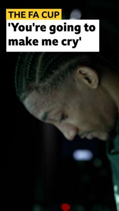 Joao Pedro reacts to emotional messages from family