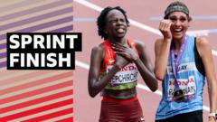 What Led to a Thrilling Sprint Finish and an Unexpected Bronze in the Women's Marathon?