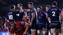 Edinburgh back in play-off places with Munster win