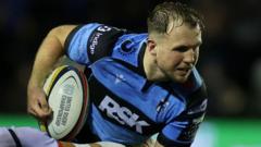 Wales fly-half Lloyd back for Cardiff trip to Exeter