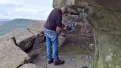 Anger at Peak District cave graffiti