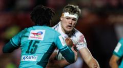 Seven-try Pau dent Scarlets' knockout hopes