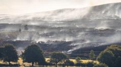 Choking campers evacuate tents as wildfire experts call for more action