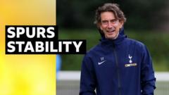 'I'm in a stable environment' - Frank comfortable with Spurs ownership