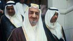 O rei Faisal Bin Abdulaziz da Arábia Saudita, em imagem de arquivo