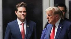 Trump's choice of Gaetz as attorney general sends strong message