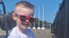 'I love my superhero legs', says boy who 'inspires everyone around him'
