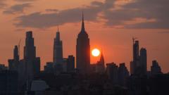 Canadian wildfires prompt New York air quality alert
