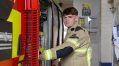 I've been fighting wildfires while I wait for my A-level results