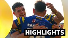Warrington score 12 tries to thrash Castleford