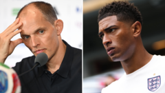 Tuchel angry at 'lucky' England - but Bellingham defends players